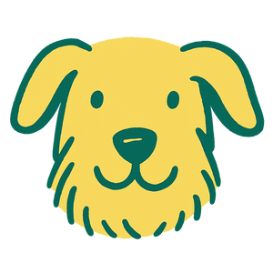 Dog headshot for Sarah & Max